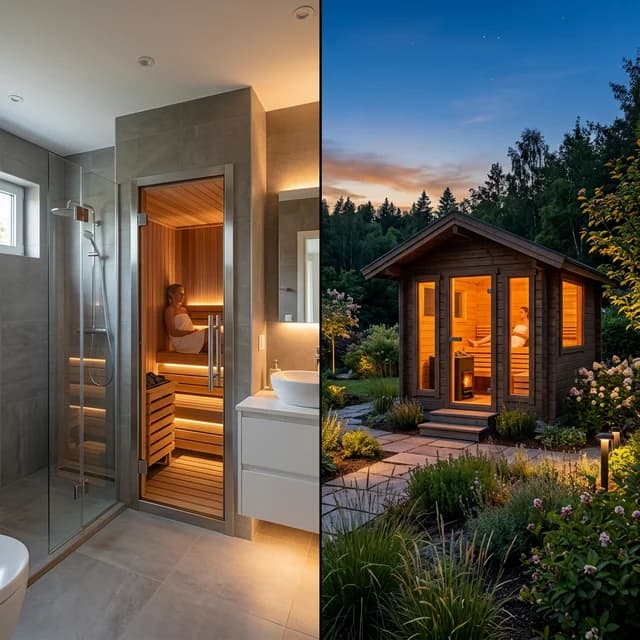 Indoor vs. Outdoor Sauna: Which Is Right for You?