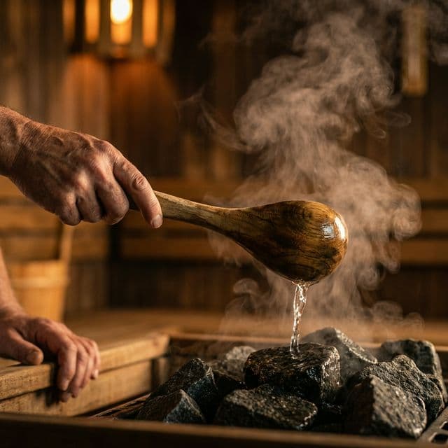 The art of löyly — water on hot stones