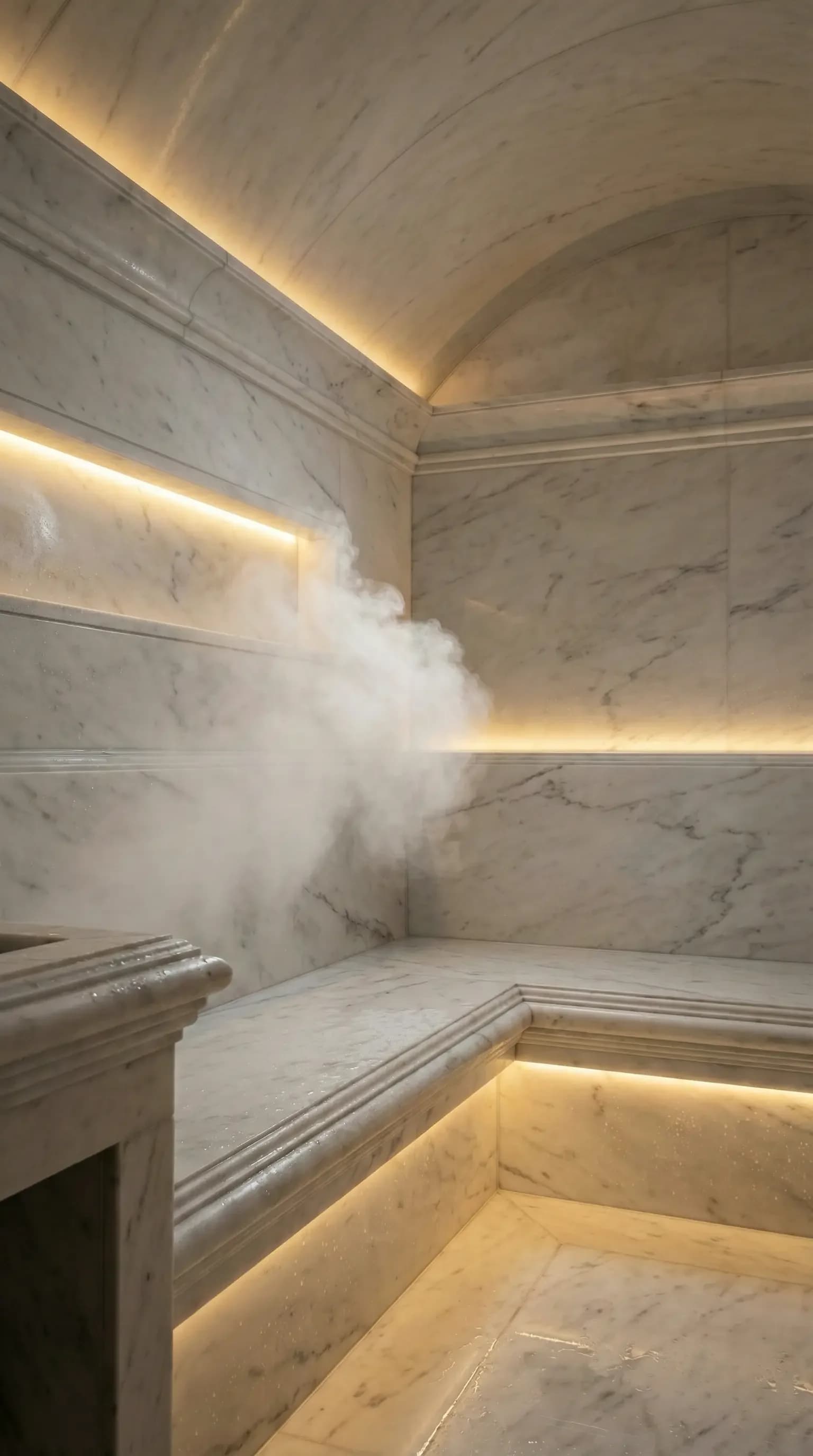 Custom steam room construction — photo 03