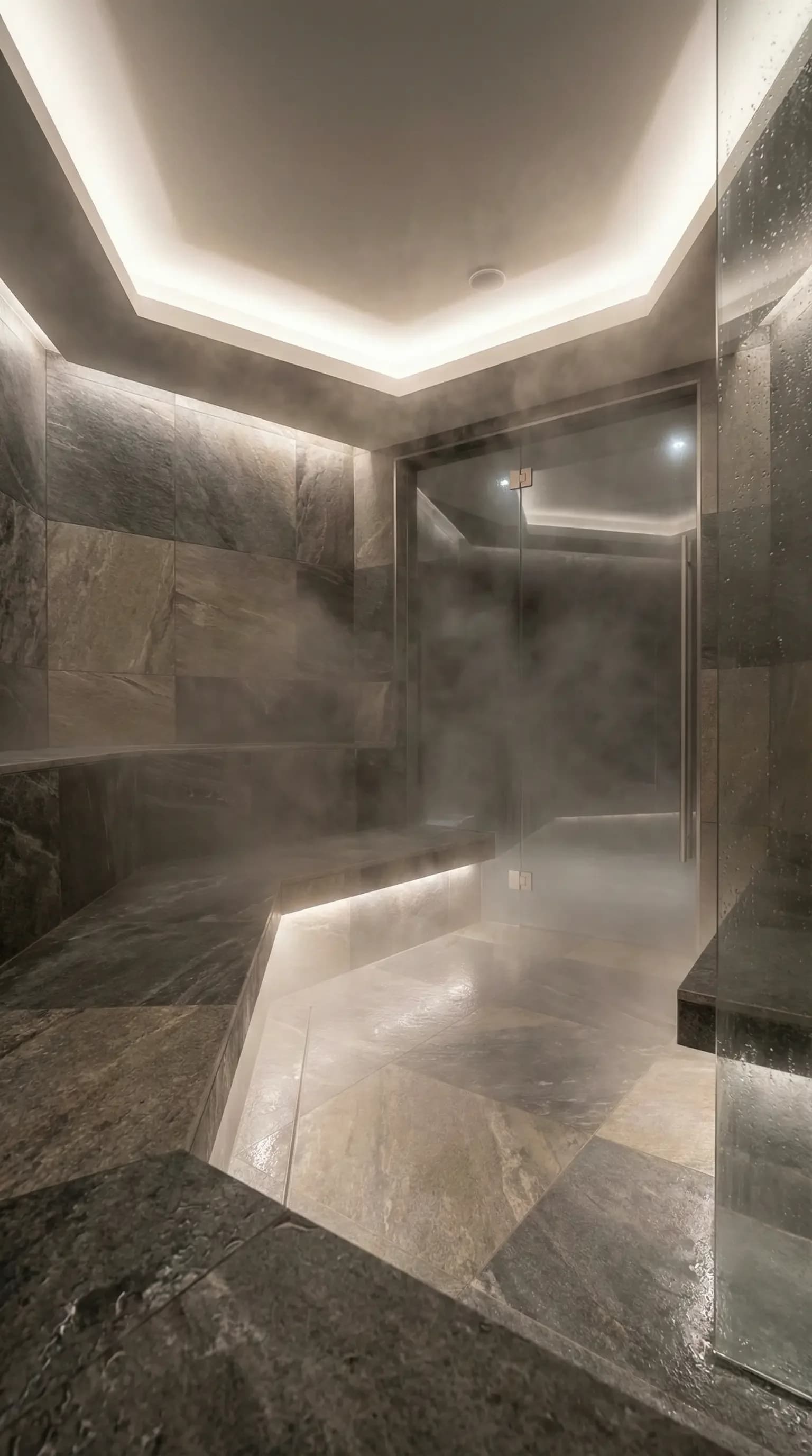 Custom steam room construction — photo 04